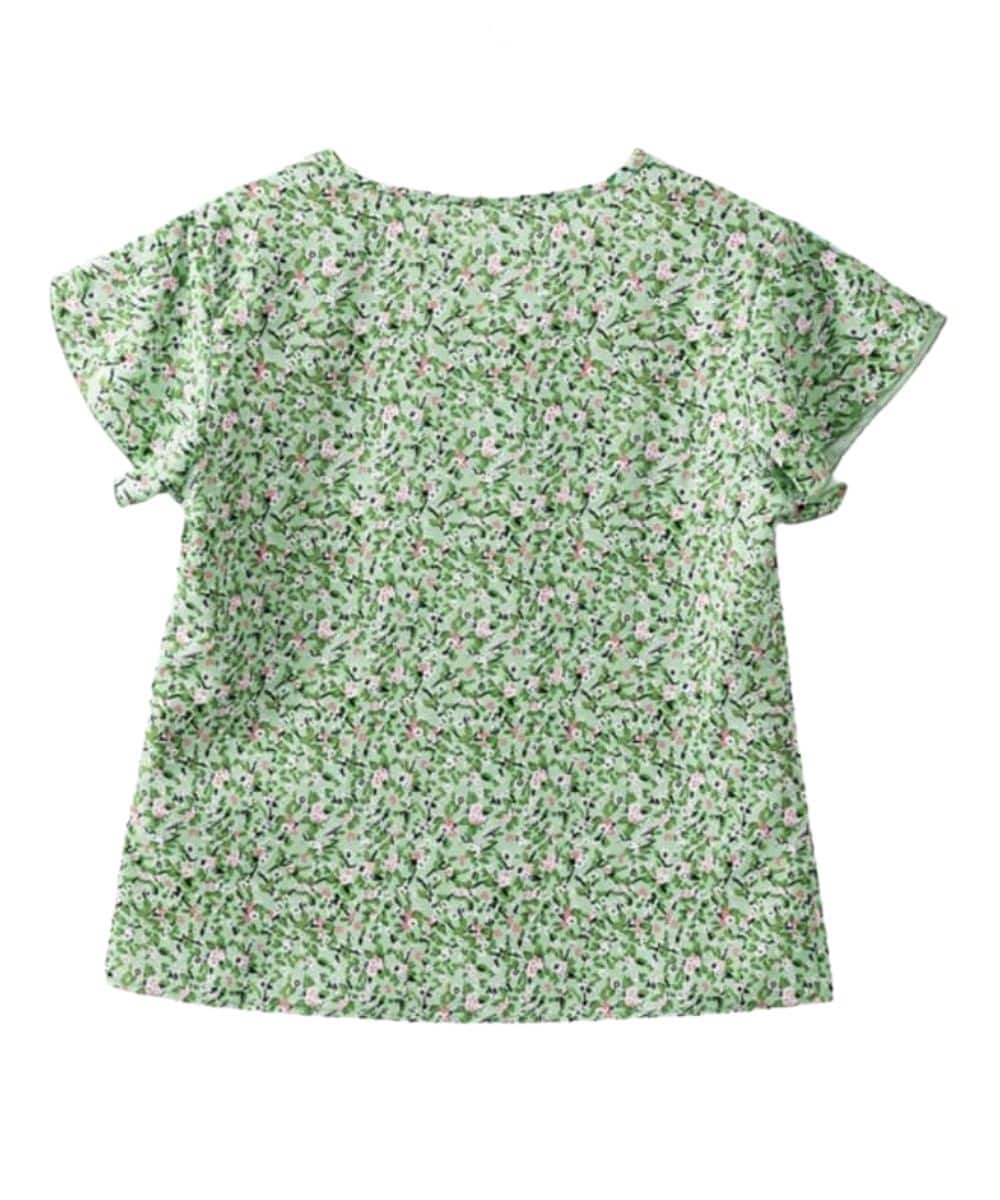 Lala Loo Women's Boho Floral Blouse - Image 4