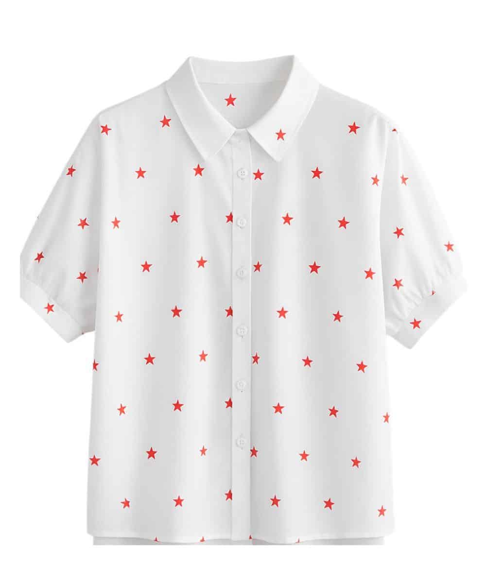 Lala Loo Women's Stars Blouse - Image 3