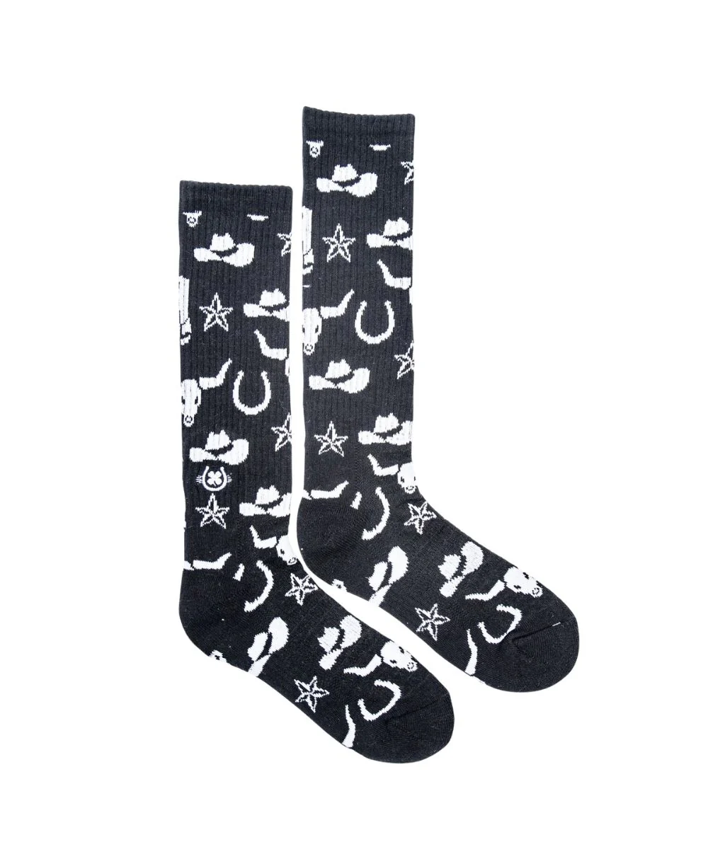 Lucky Chuck Get Western Performance Socks - Image 2
