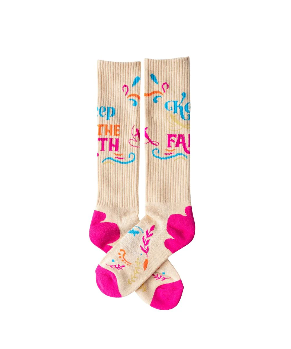 Lucky Chuck Keep The Faith Performance Socks - Image 2