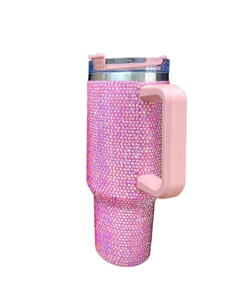 Lucky & Blessed Rhinestone Tumbler