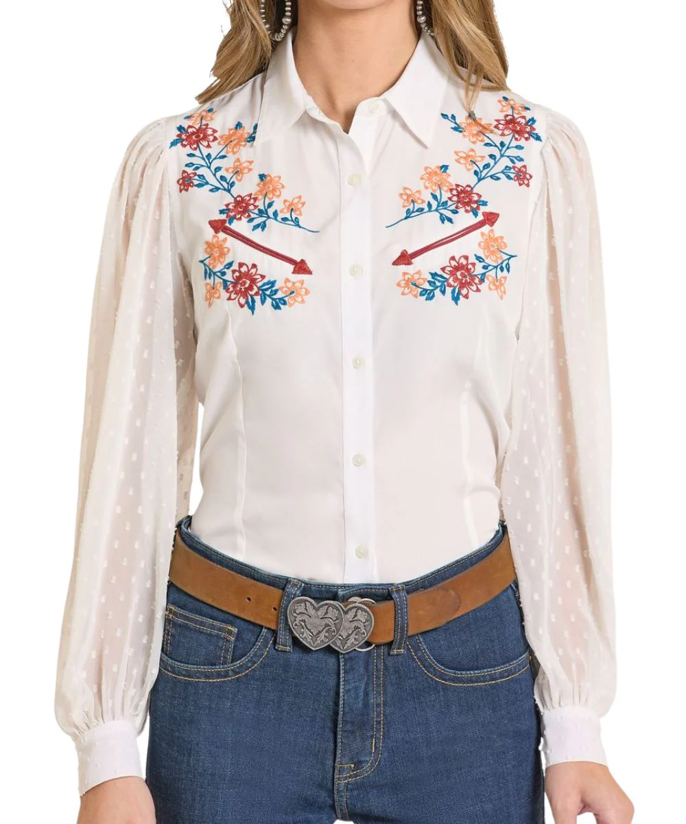 Panhandle Slim Women's Button Down Shirt - Image 2