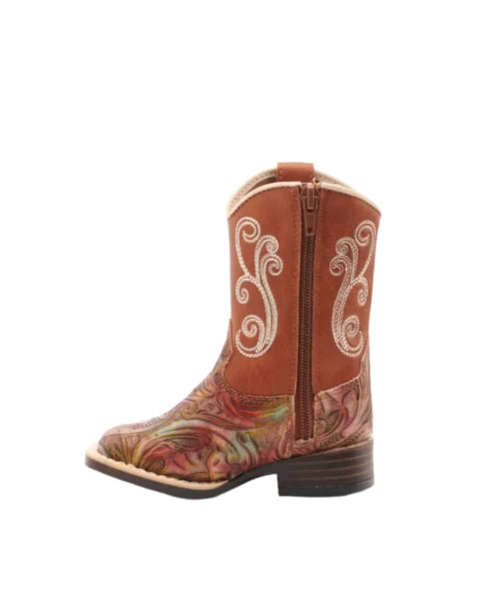 M&F Western Toddler Girls' Twister Elizabeth Boot - Image 3