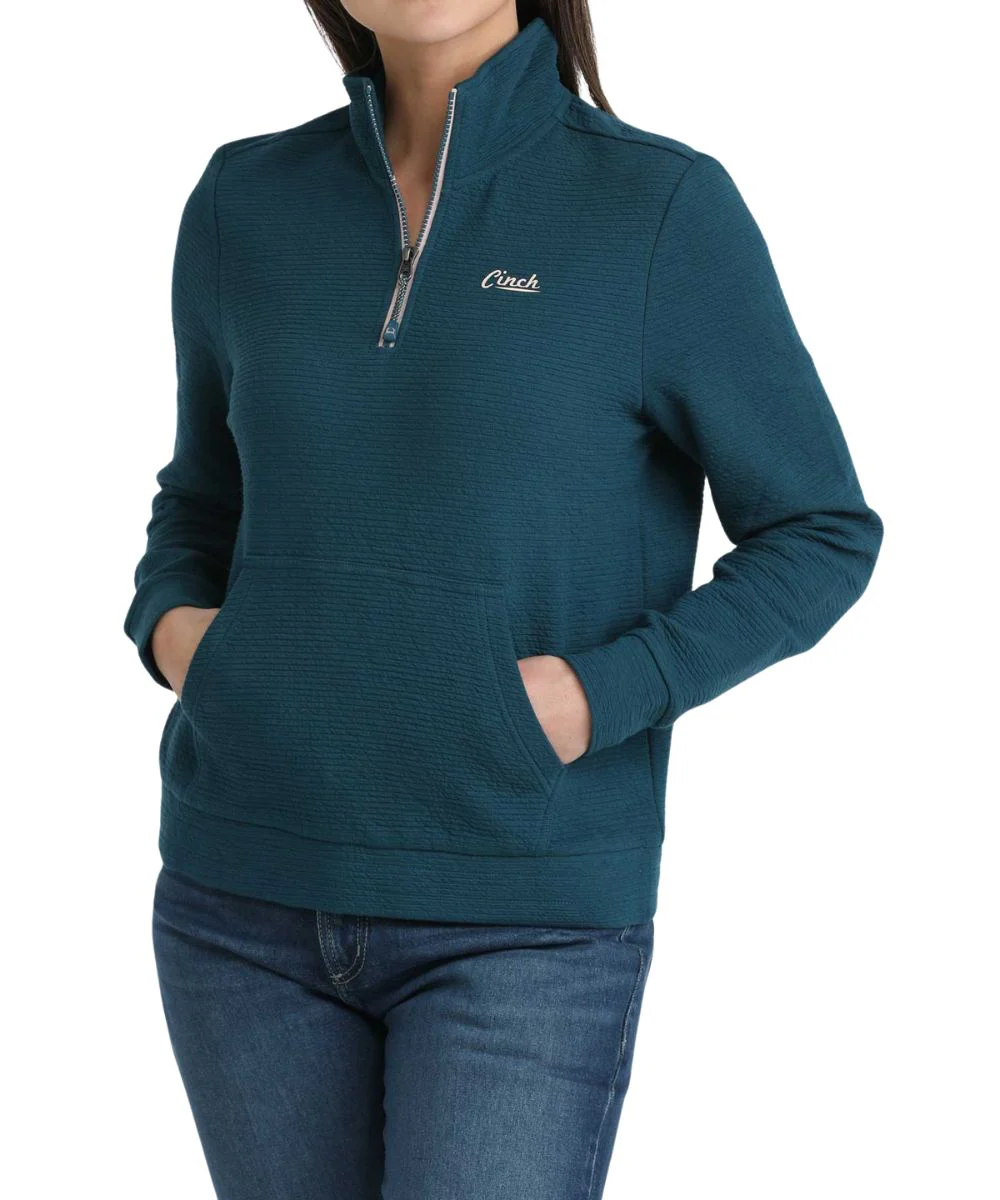 Cinch Women's 1/4 Zip Pullover - Image 2