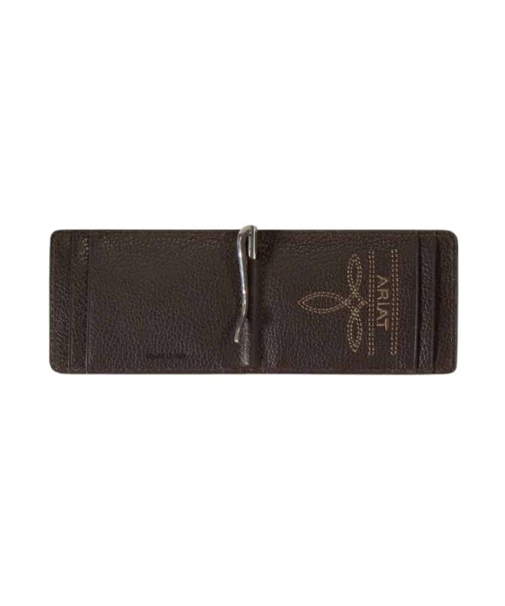 M&F Western Men's Ariat Money Clip Wallet - Image 2