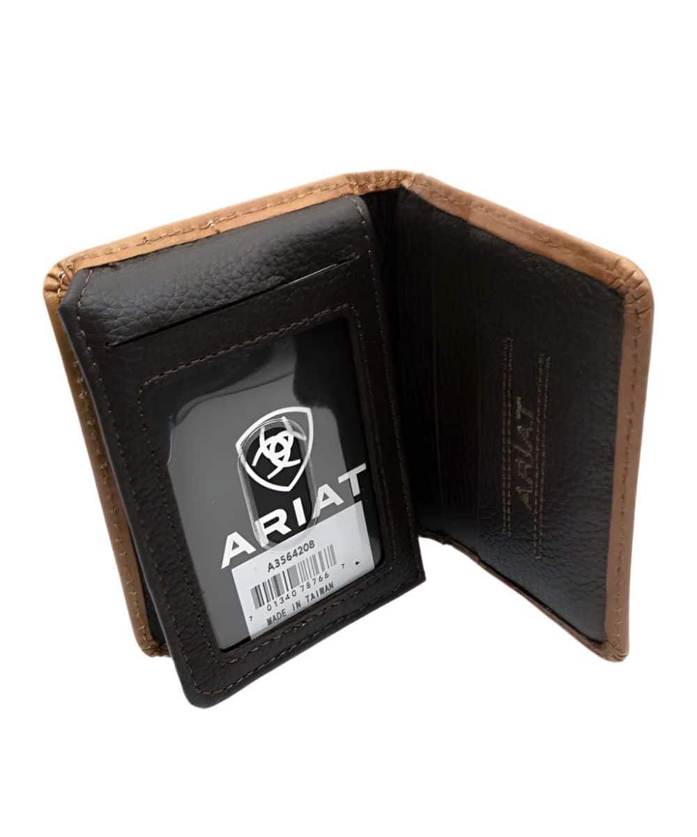 M&F Western Men's Ariat Bifold Wallet - Image 2
