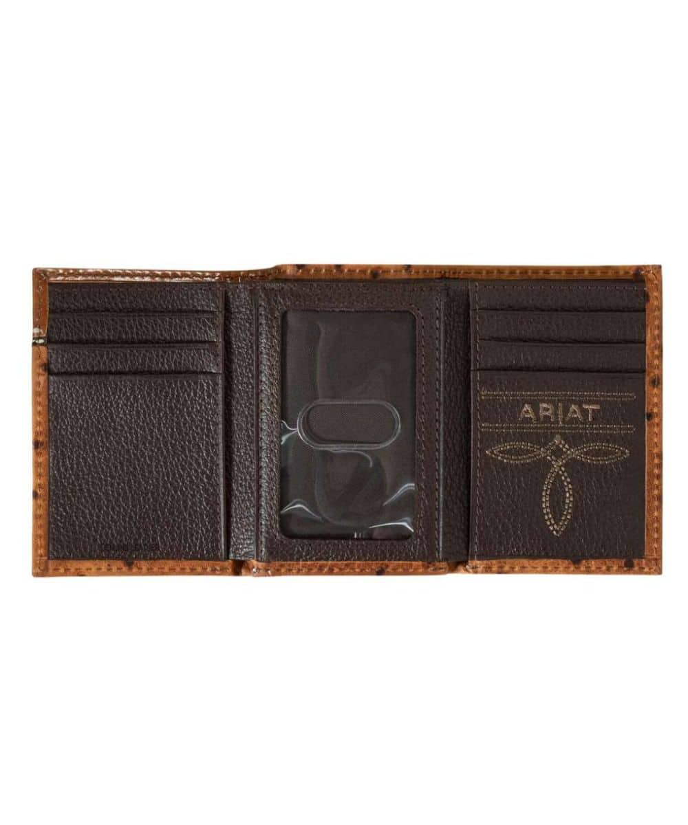 M&F Western Men's Ariat Trifold Wallet - Image 2