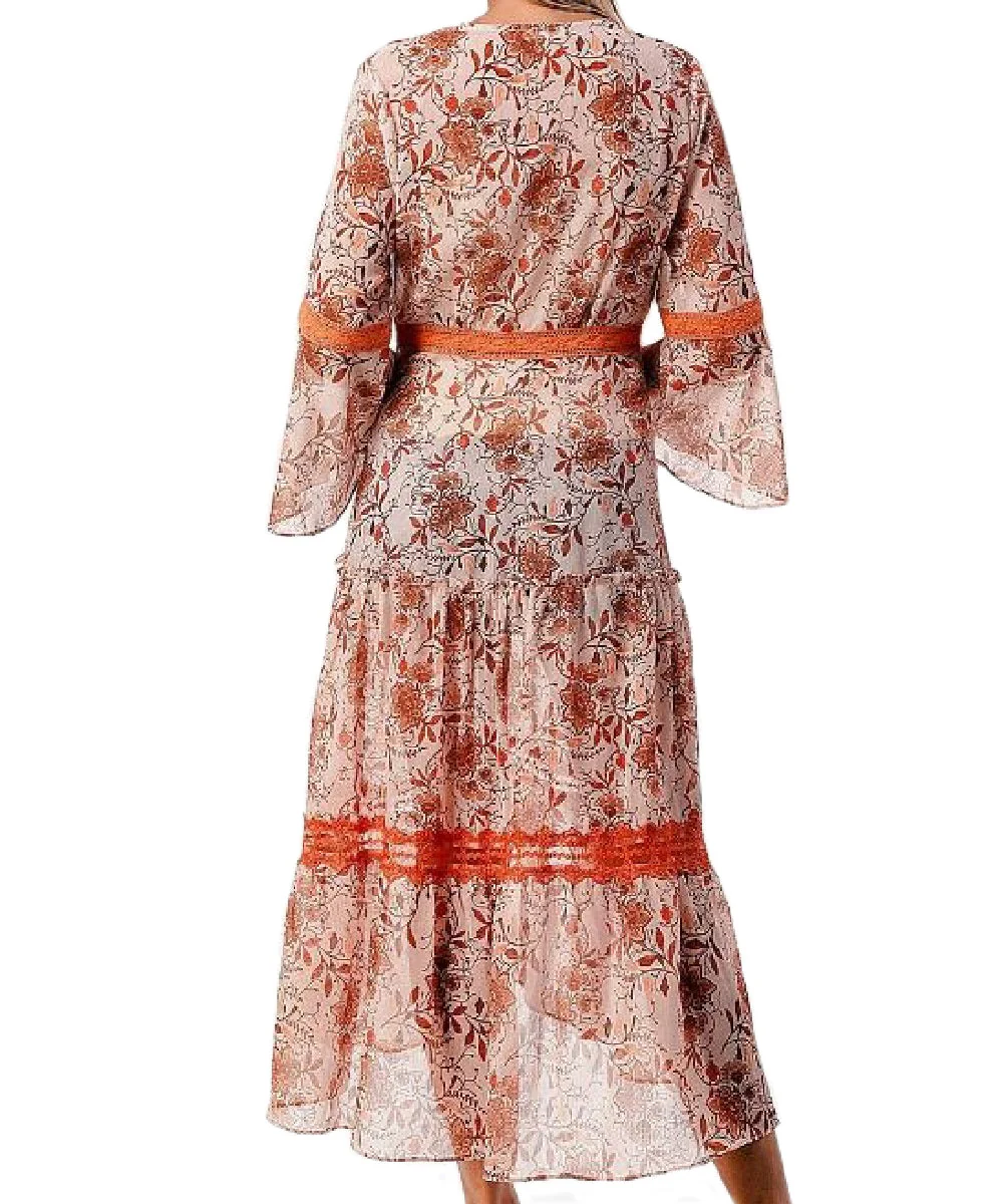 Miss Me Women's Woven Floral Print Kimono - Image 2