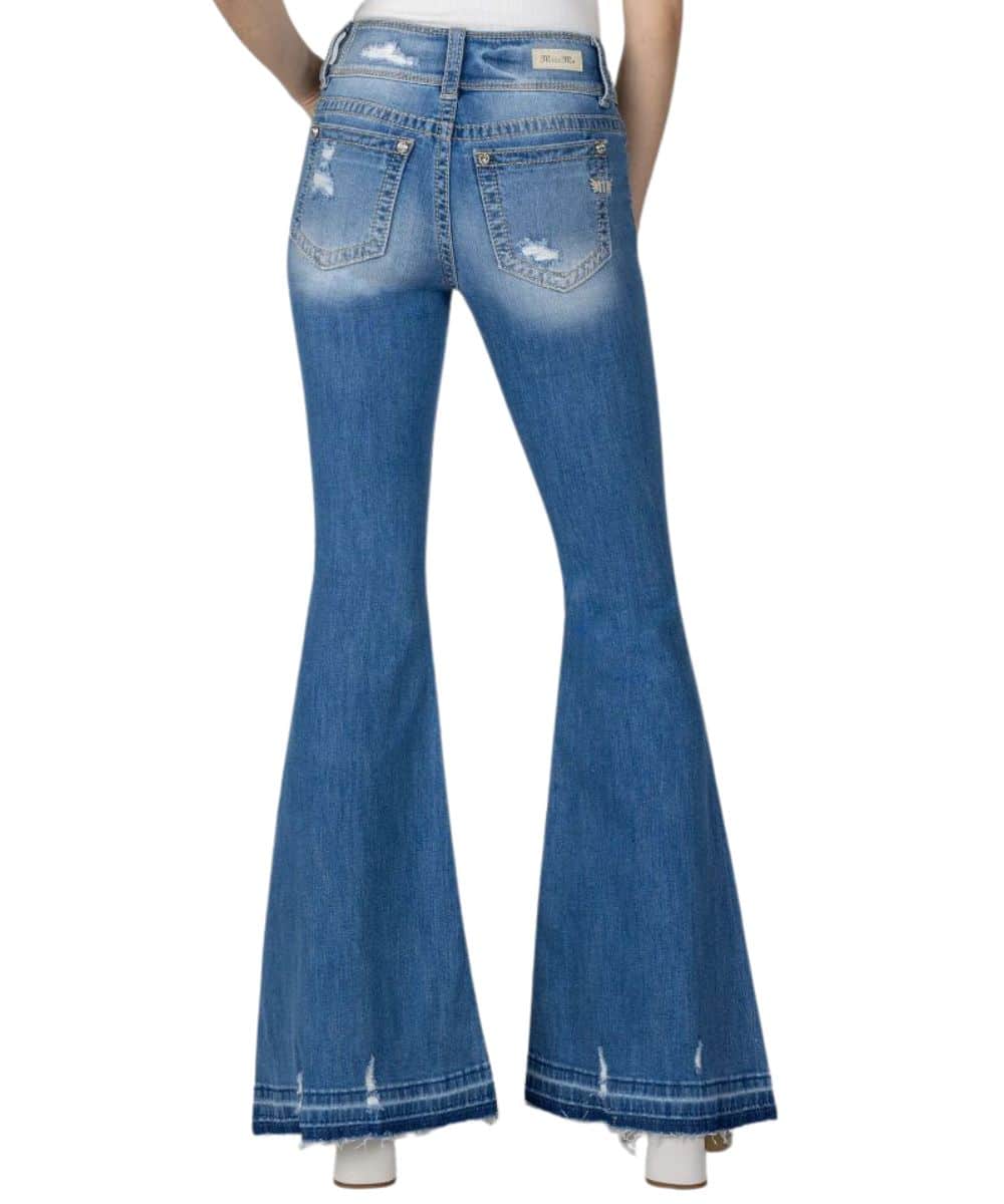 Miss Me Women's Simple Light Flare Jean - Image 2