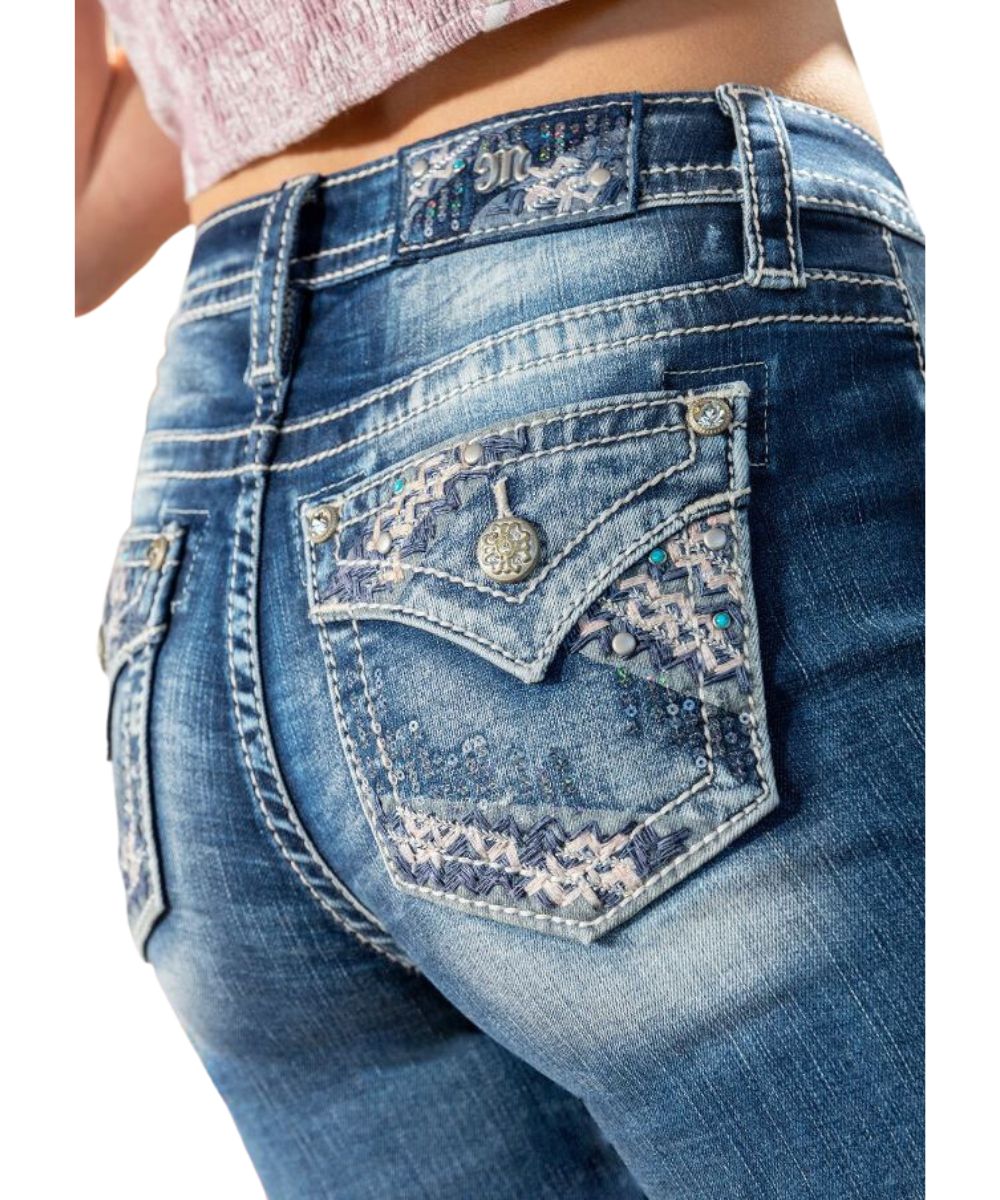Miss Me Women's Zig Zag Jean - Image 3