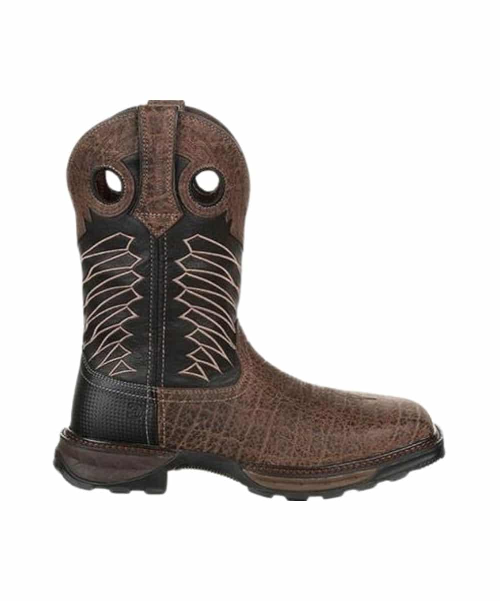 Durango Men's Maverick Waterproof Steel Toe Western Work Boot - Image 2