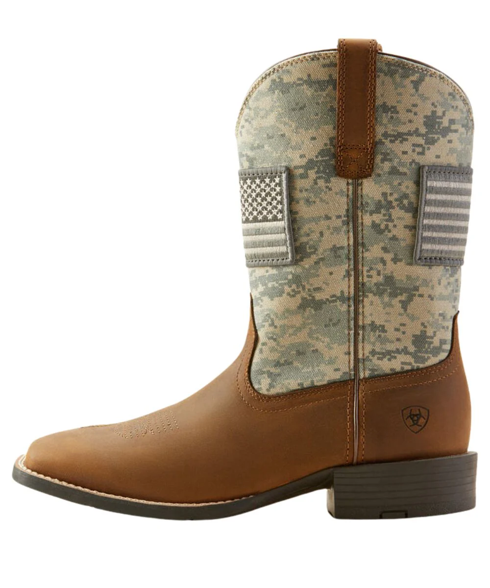 Ariat Men's Sport Patriot Camo Western Boot - Image 2