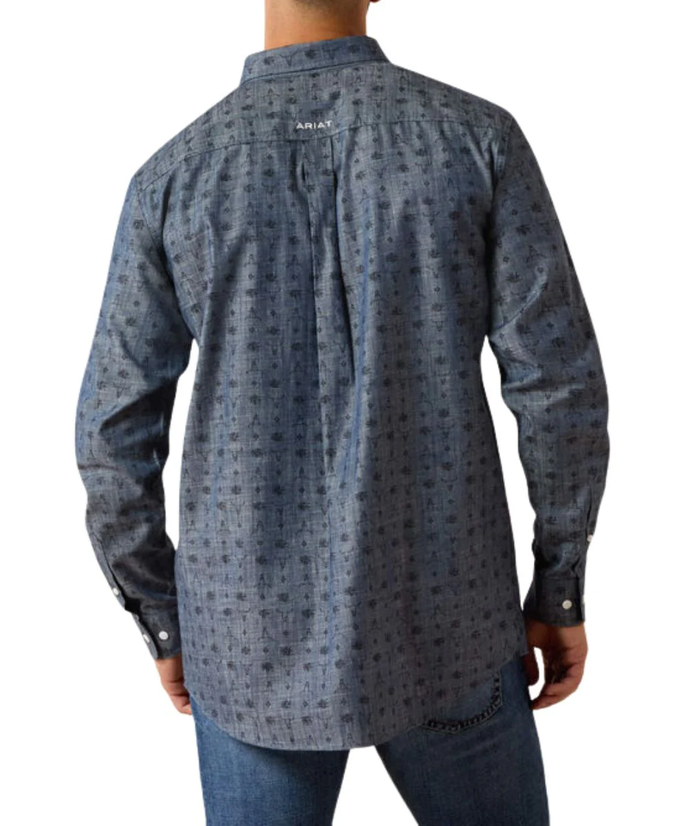Ariat Men's Team Wael Button Down Shirt - Image 2