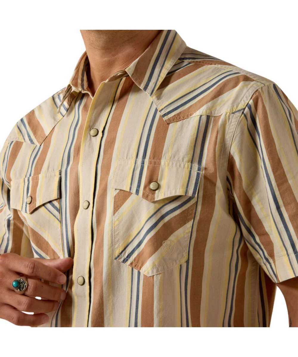 Ariat Men's Retro Hawthorne Snap Shirt - Image 3