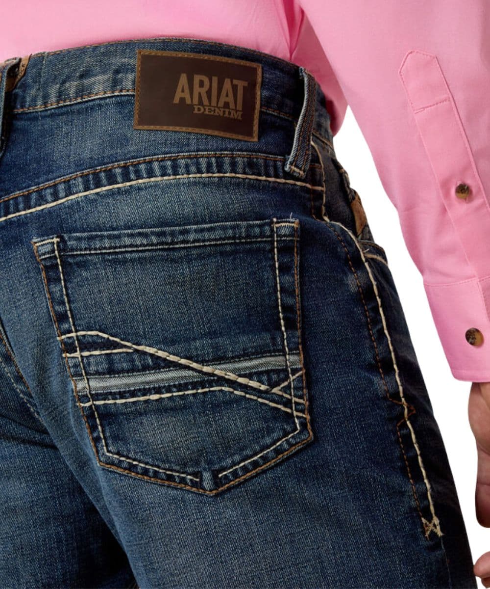 Ariat Men's M4 Preston Boot Cut Jean - Image 4