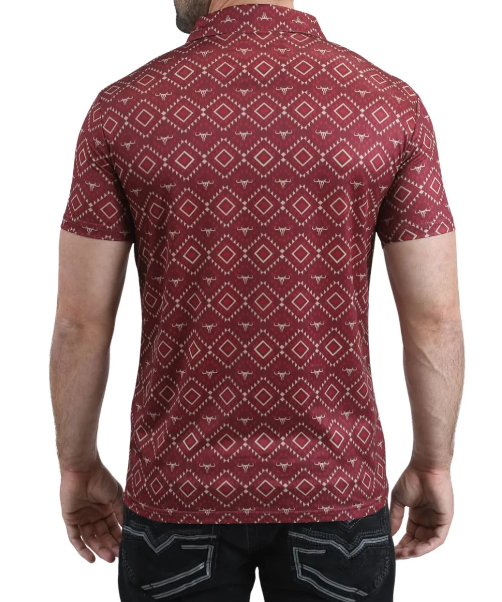 Platini Men's Performance Polo Shirt - Image 2