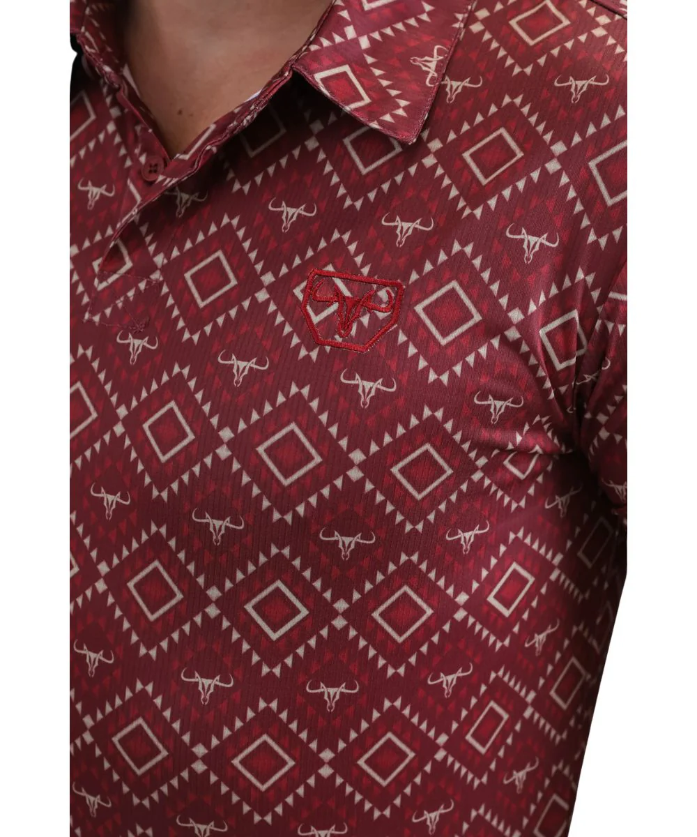 Platini Men's Performance Polo Shirt - Image 3