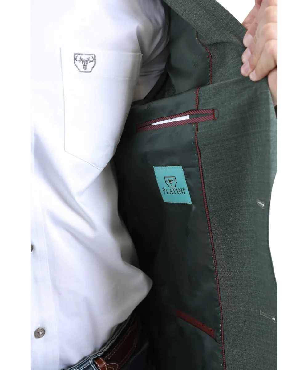 Platini Men's Western Blazer - Image 4