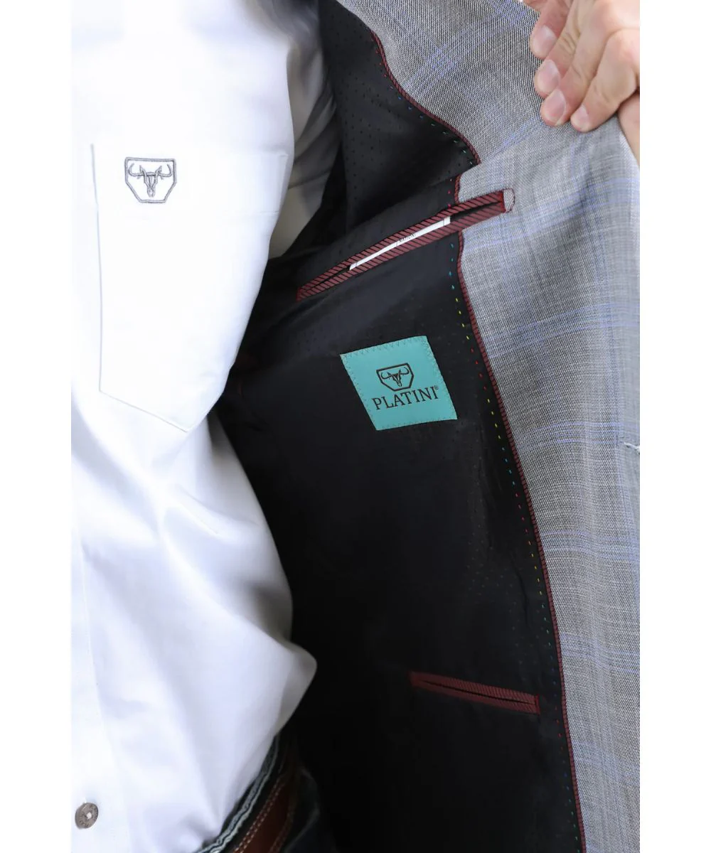 Platini Men's Western Blazer - Image 4