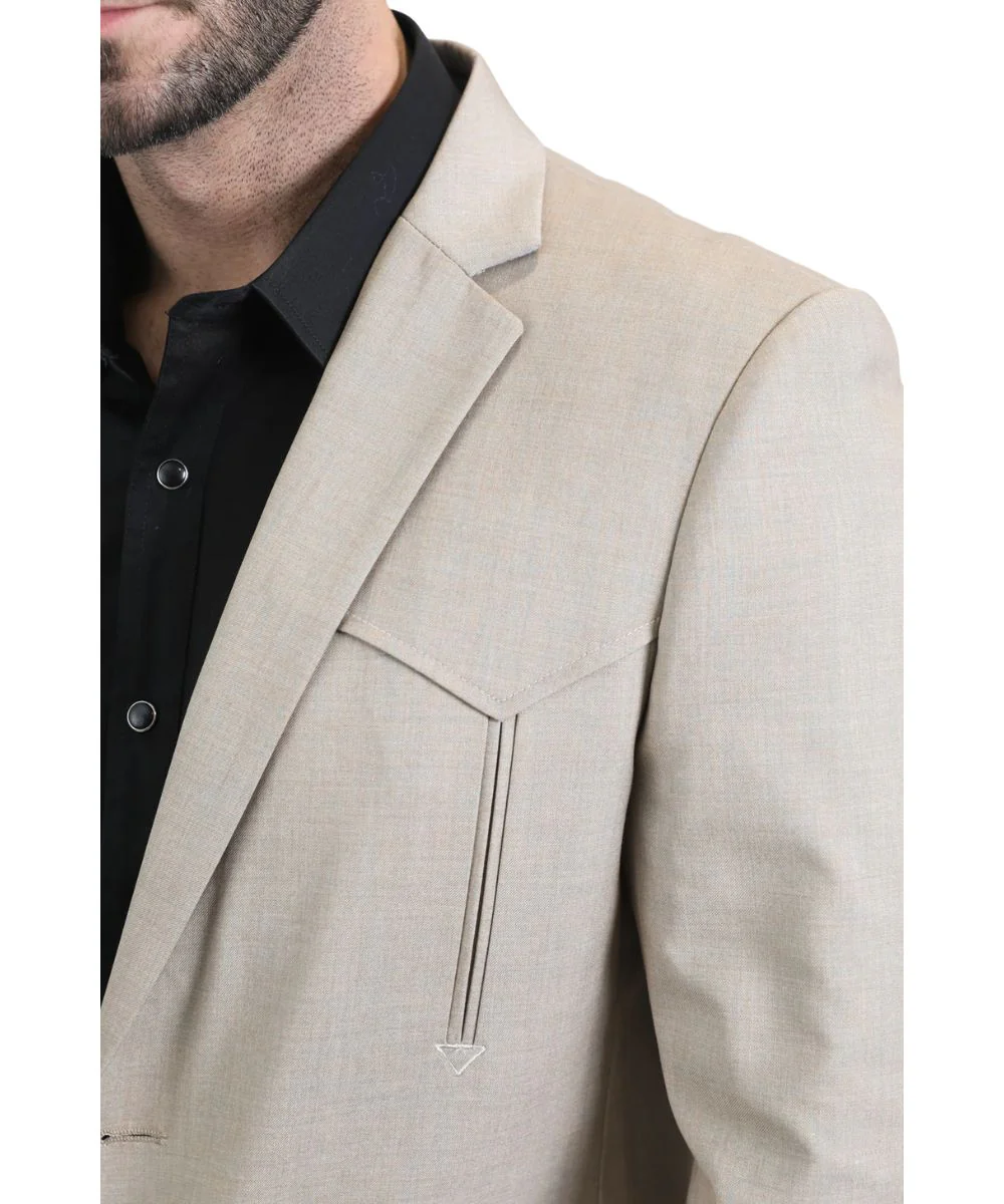 Platini Men's Western Blazer - Image 3