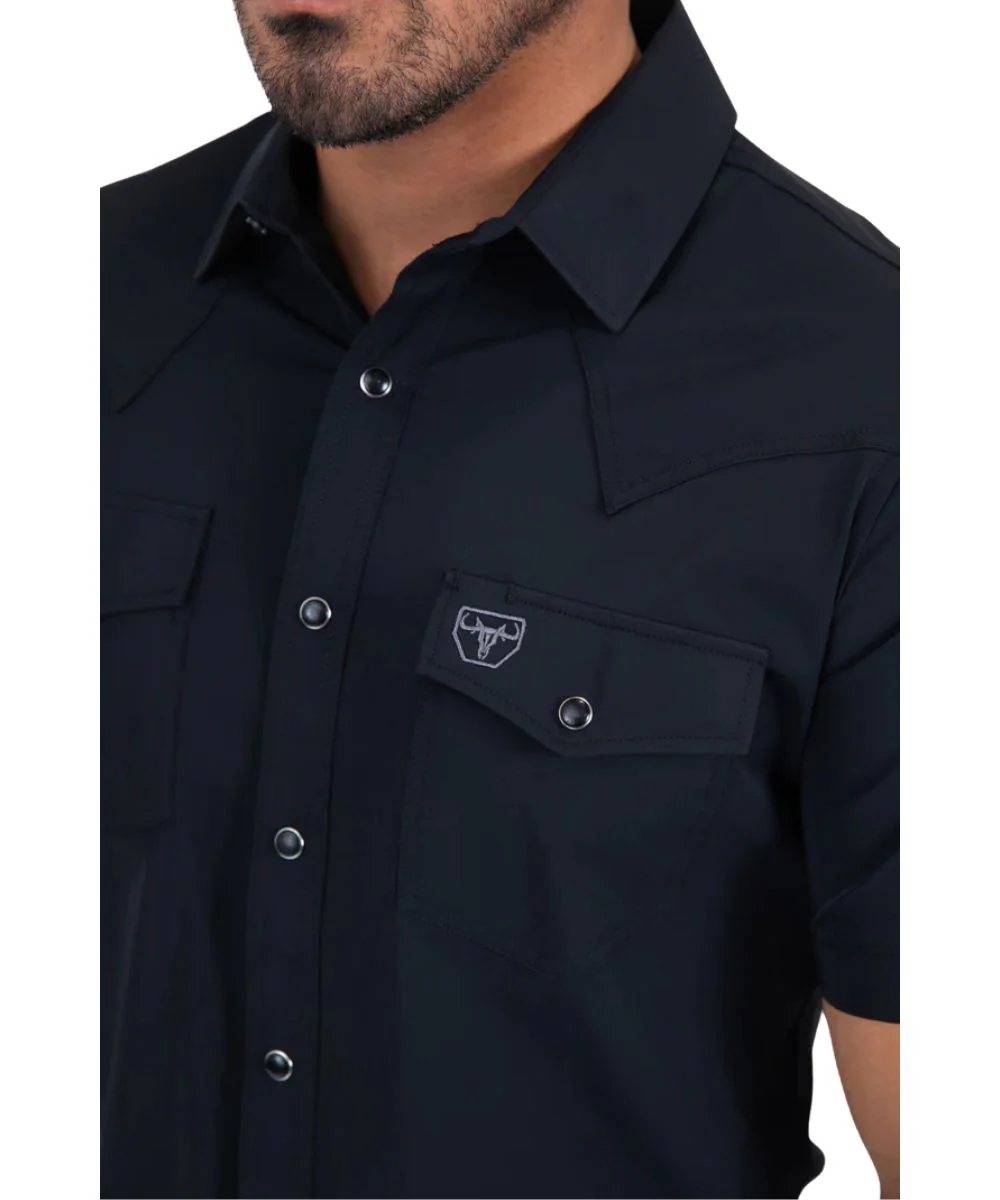 Platini Men's Performance Western Snap Shirt - Image 3