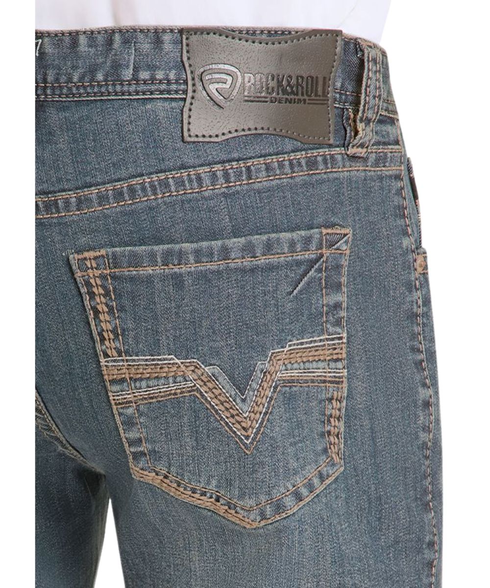 Rock & Roll Denim Men's Revolver Straight Jean - Image 4
