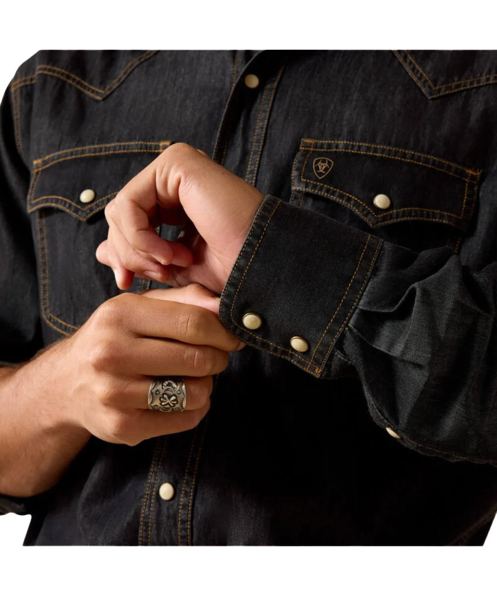 Ariat Men's Retro Halford Snap Shirt - Image 3