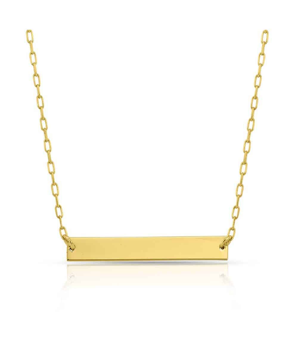 Montana Silversmiths Women's Faith Over Fear Bar Necklace - Image 2