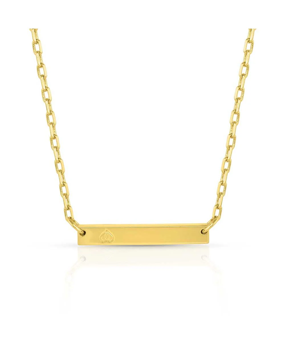 Montana Silversmiths Women's Fearless Faith Bar Necklace - Image 2