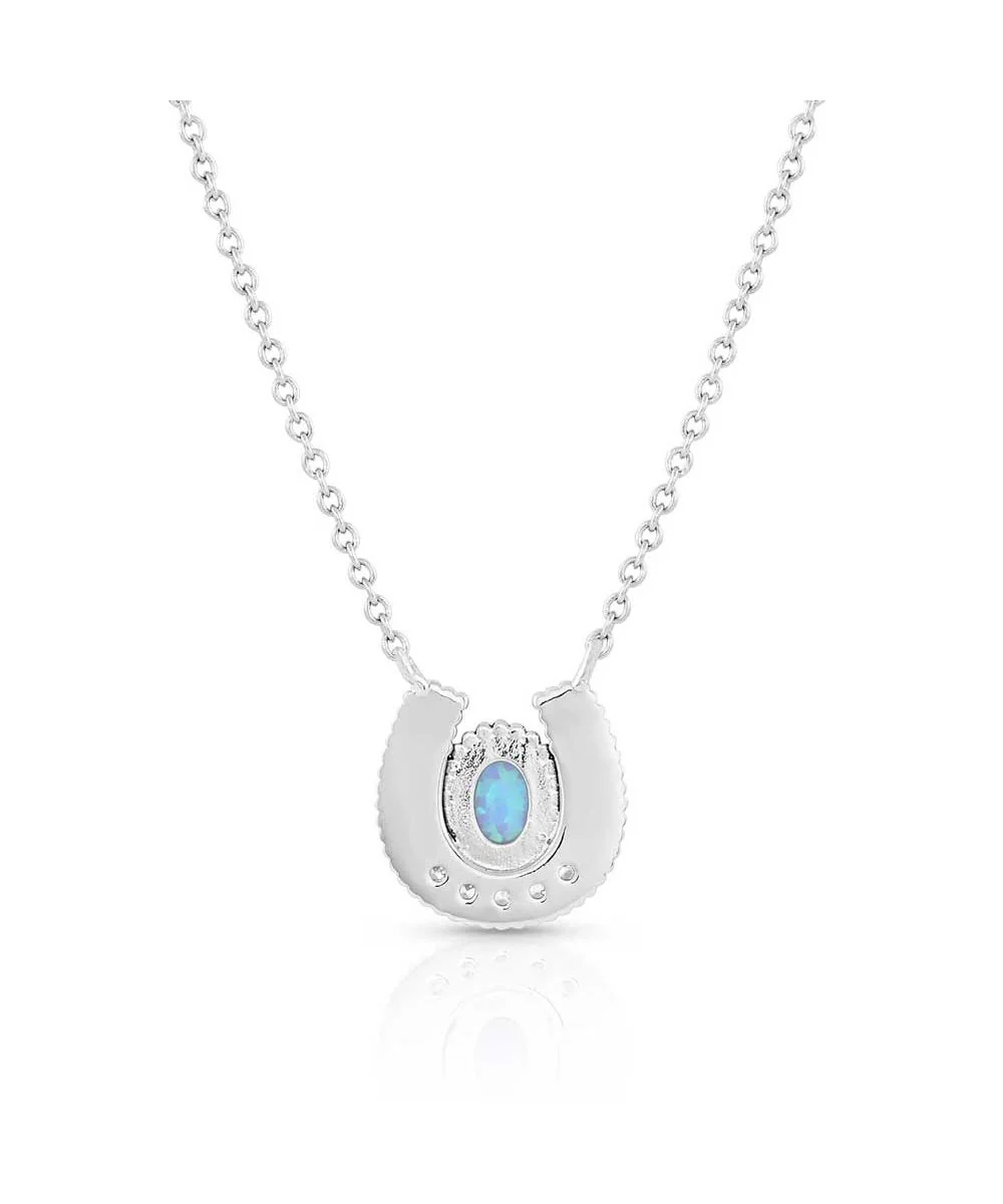Montana Silversmiths Women's Mackenzie Horseshoe Necklace - Image 2