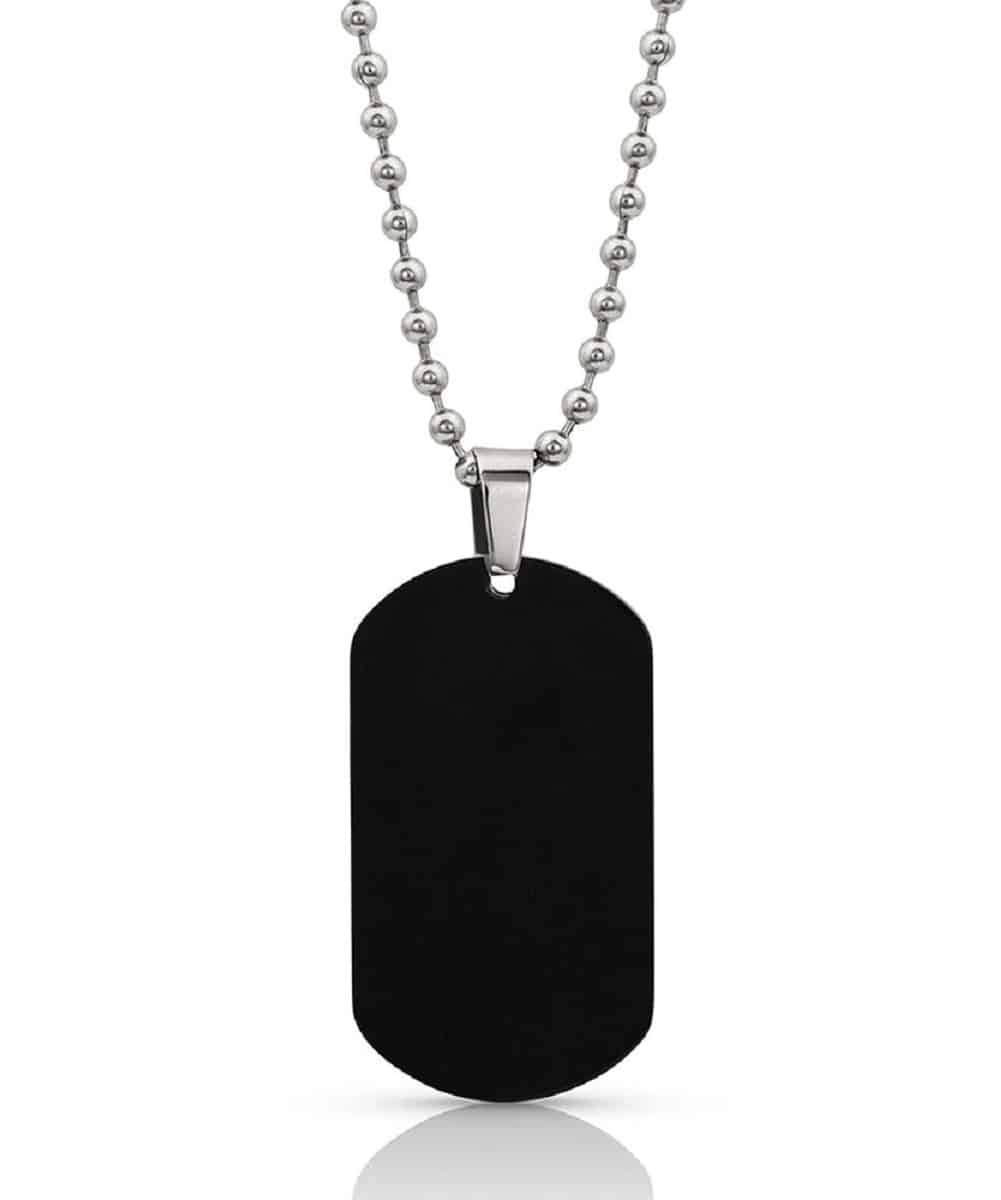 Montana Silversmiths Men's Our Father Prayer Necklace - Image 2