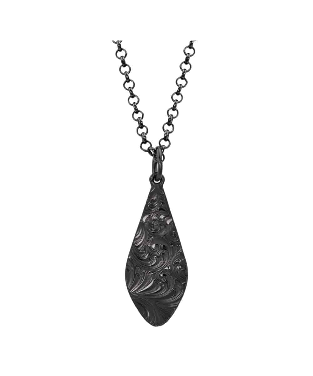 Montana Silversmiths Polished River Rock Necklace - Image 2
