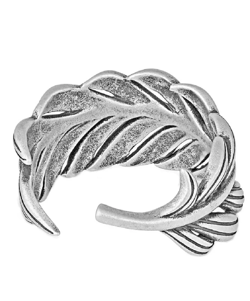 Montana Silversmiths Women's The Frayed Singleton Wrap Ring - Image 2