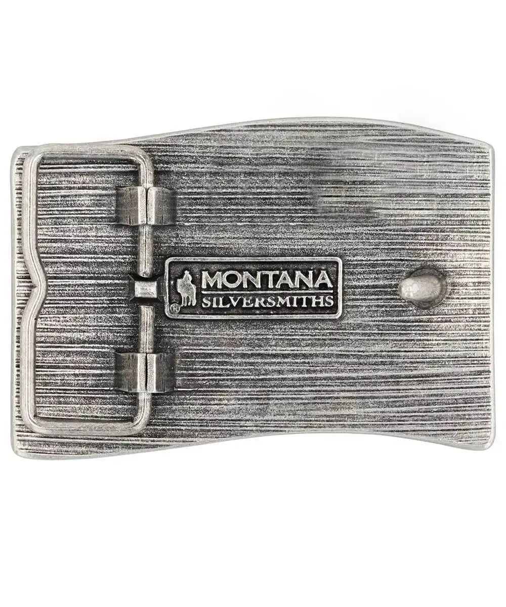 Montana Silversmiths Men's 1776 Attitude Buckle - Image 2