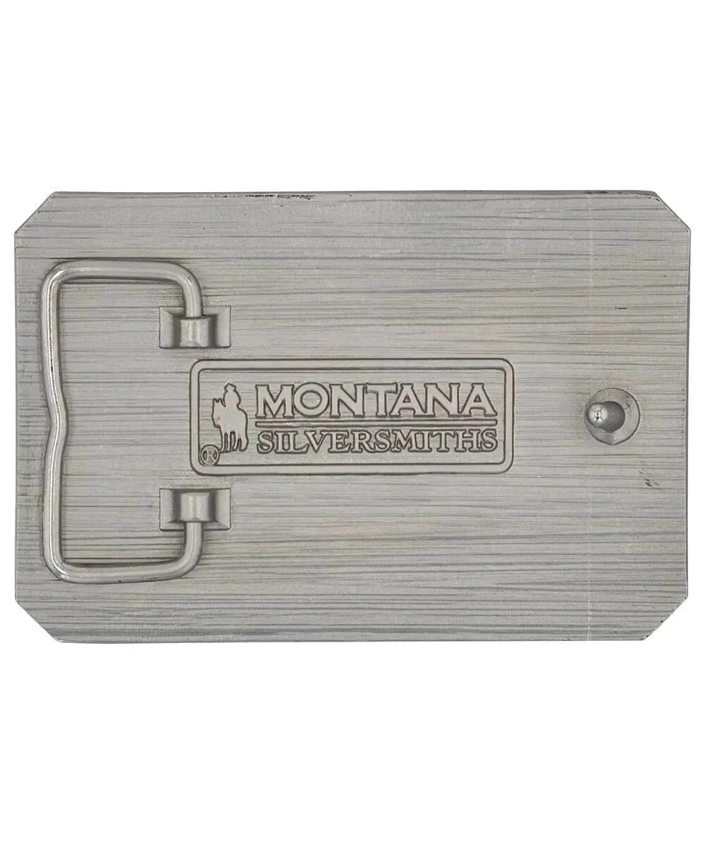 Montana Silversmiths Men's American Flag Attitude Buckle - Image 2