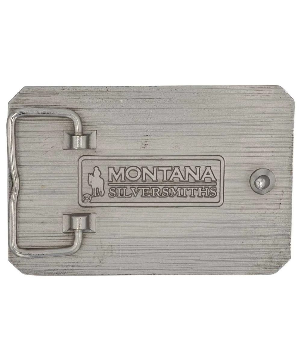 Montana Silversmiths Men's Christian Cowboy Attitude Buckle - Image 2