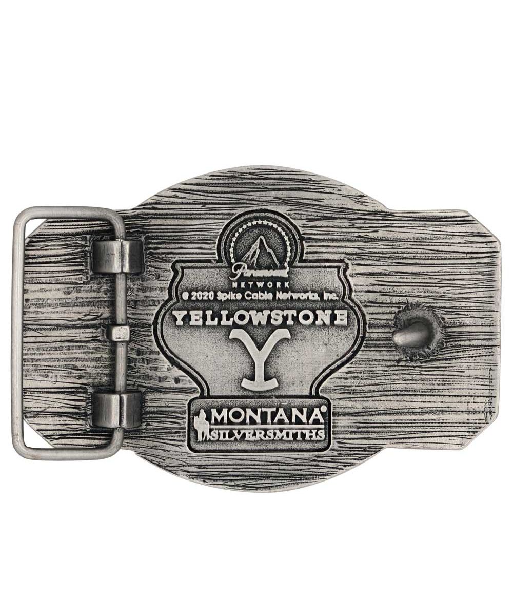 Montana Silversmiths Men's Dutton Ranch Attitude Buckle - Image 2