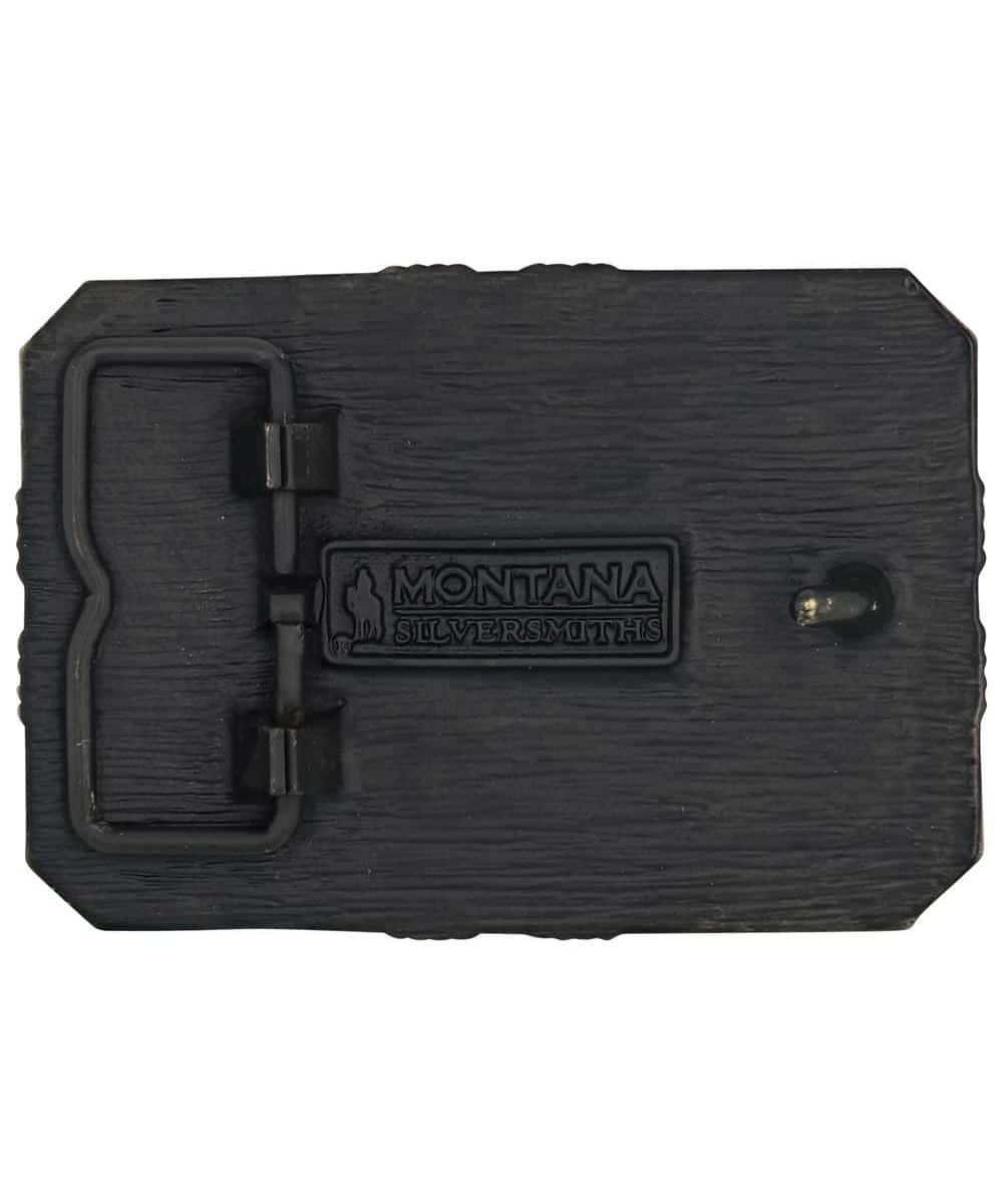 Montana Silversmiths Men's Forever Free Heritage Attitude Buckle - Image 2