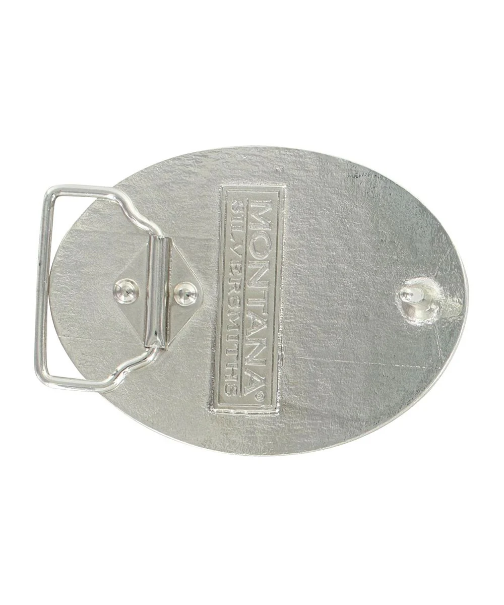 Montana Silversmiths Men's Grand Mexican Flag Attitude Buckle - Image 2
