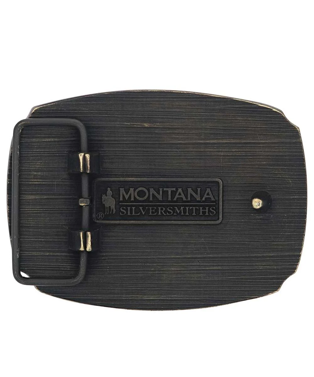 Montana Silversmiths Men's Heritage Attitude Buckle - Image 2