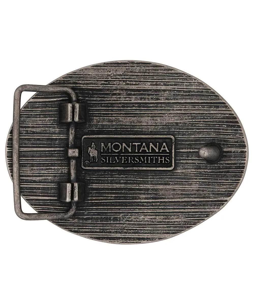 Montana Silversmiths Longhorn Attitude Buckle - Image 2
