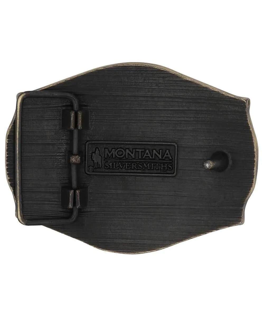 Montana Silversmiths Men's 1776 Attitude Buckle - Image 2