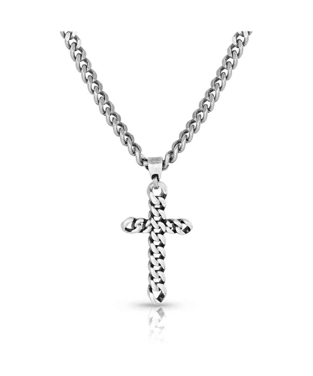 Montana Silversmiths Men's Braided Necklace - Image 2
