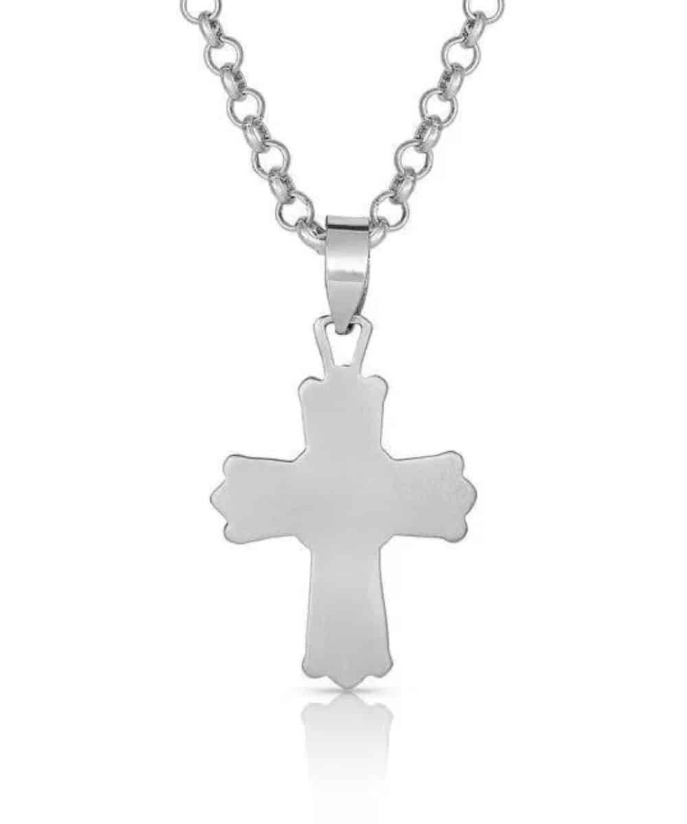 Montana Silversmiths Feathers And Faith Necklace - Image 2
