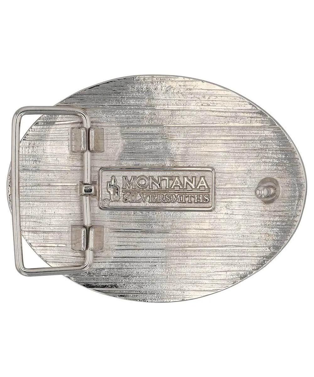 Montana Silversmiths Men's Christian Cowboy Attitude Buckle - Image 2