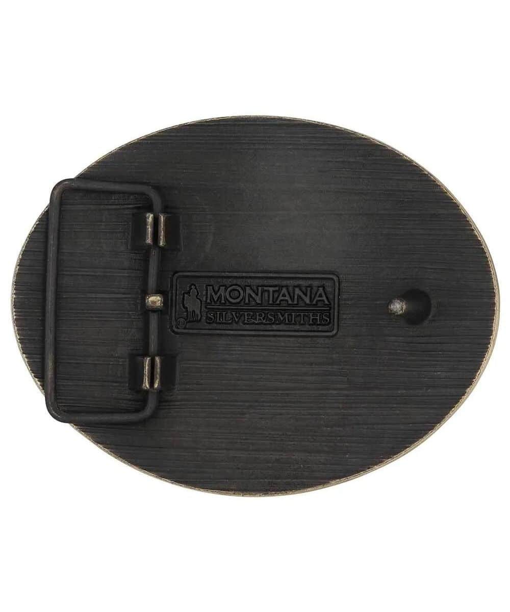 Montana Silversmiths Men's Cowboy Up Attitude Buckle - Image 2