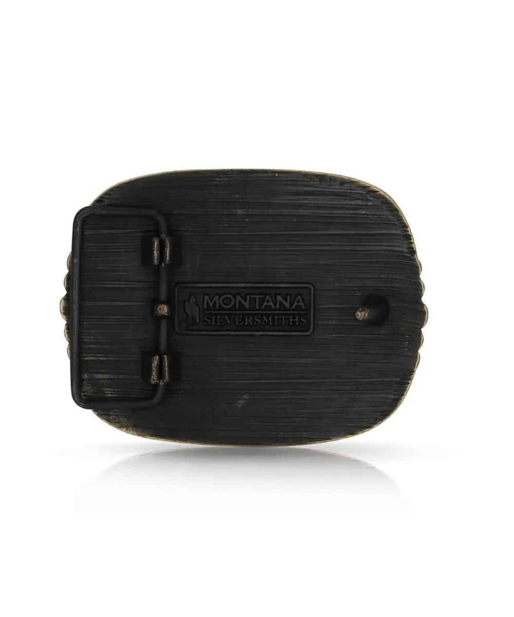 Montana Silversmiths Men's Kneel For The Cross Buckle - Image 2
