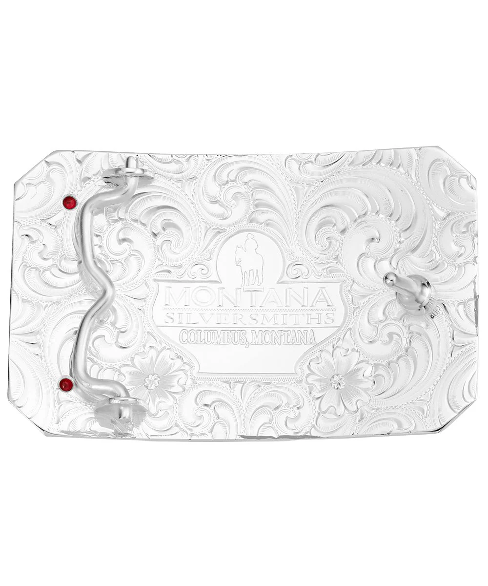 Montana Silversmiths Men's Noble Pride Belt Buckle - Image 2