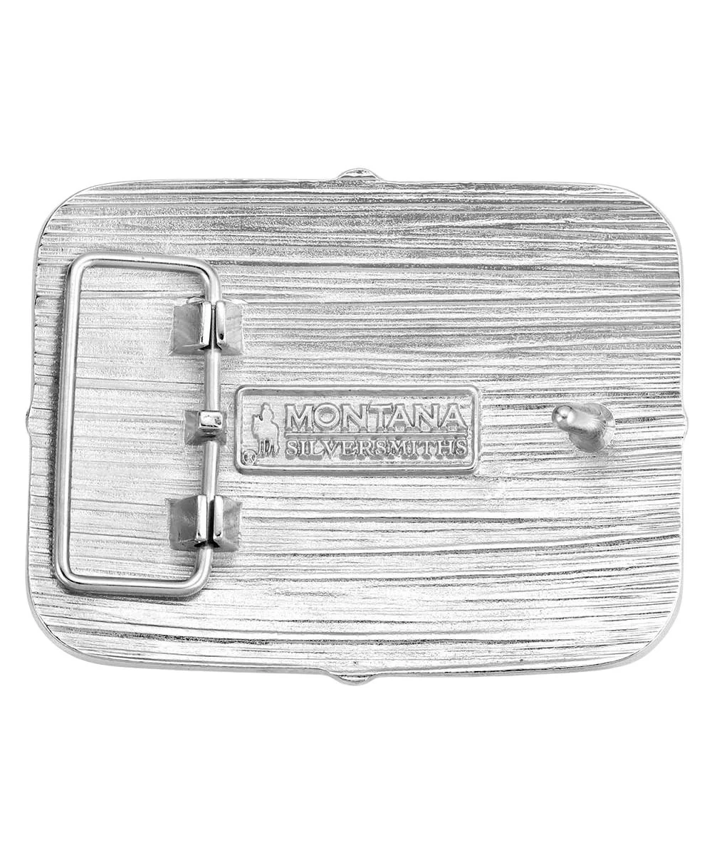 Montana Silversmiths Men's Six Shooter Belt Buckle - Image 2