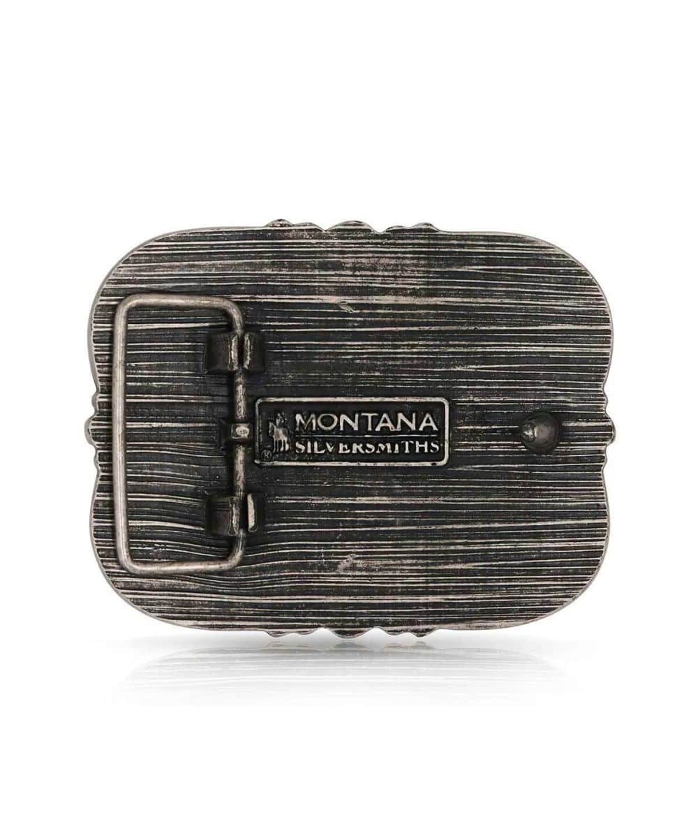 Montana Silversmiths Men's Soaring Freedom Buckle - Image 2